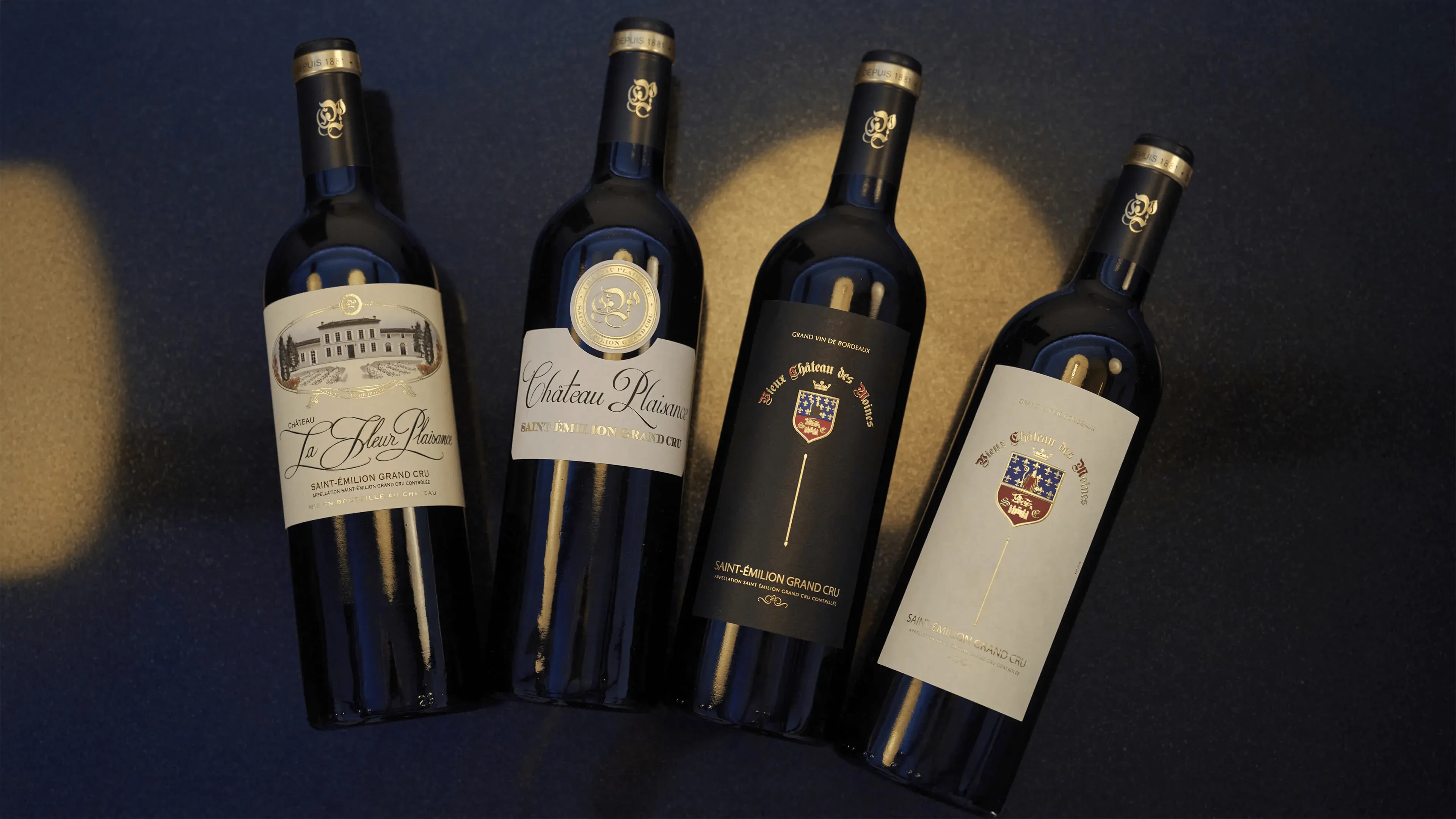 Collection de vins Grand Cru Saint-Émilion Château Plaisance