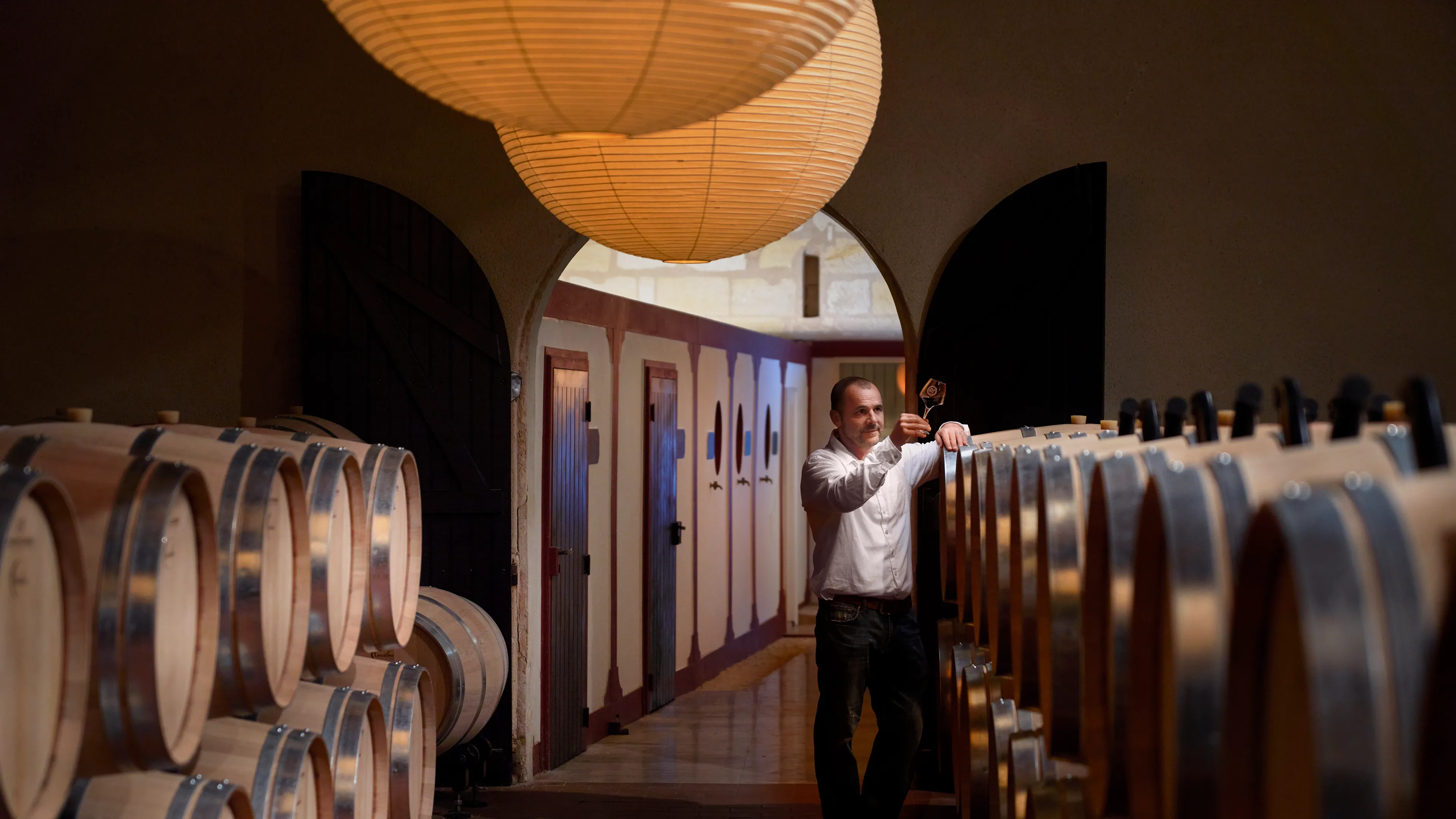 Enjoy a bottle of our exceptional Château Plaisance Saint-Émilion Grand Cru, thoughtfully paired with a gourmet platter of artisanal cheese, rustic bread, and charcuterie. This arrangement embodies the heritage and passion of our family-owned winery, dedicated to crafting fine Bordeaux wines since 1881.